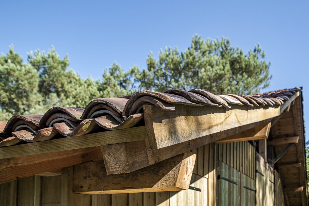 couverture de toiture réalisée par robert cassagne couvreur à moliets